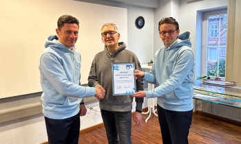 Dirk Wloch hat einen Community-Preis beim „RWTÜV Innovation Award“ gewonnen